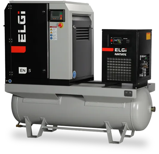 Compressor de ar parafuso ELGi Série EN