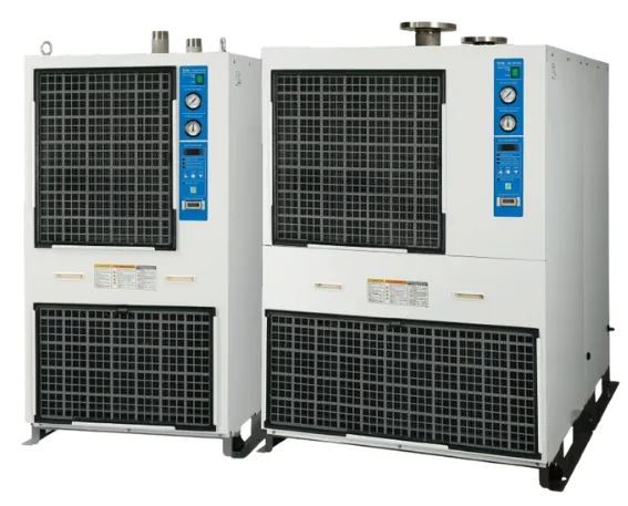 Secador de ar comprimido por refrigeração SMC série IDF, alta capacidade.